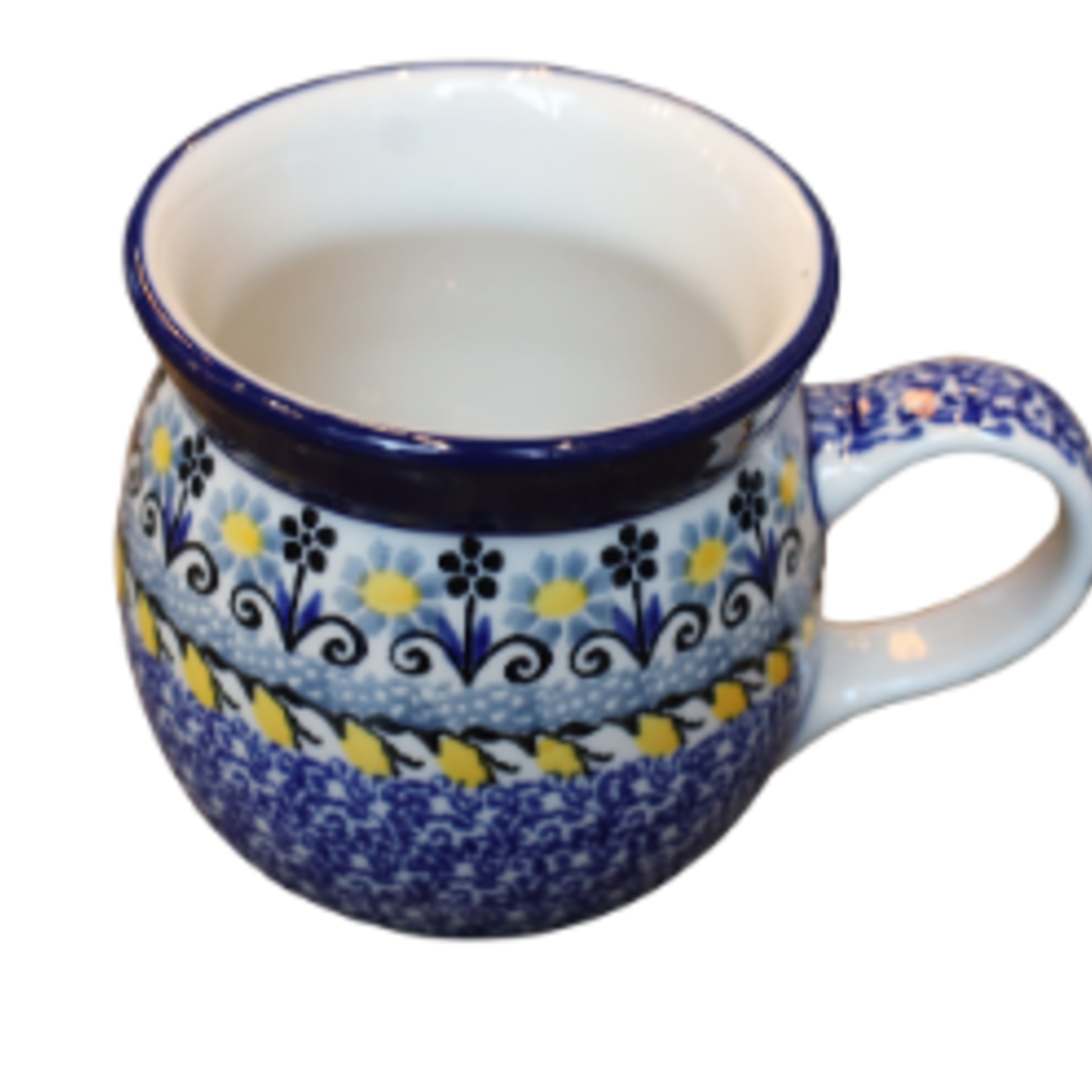 Polish Pottery Bubble Mug 7 oz, Growth | Polish Pottery