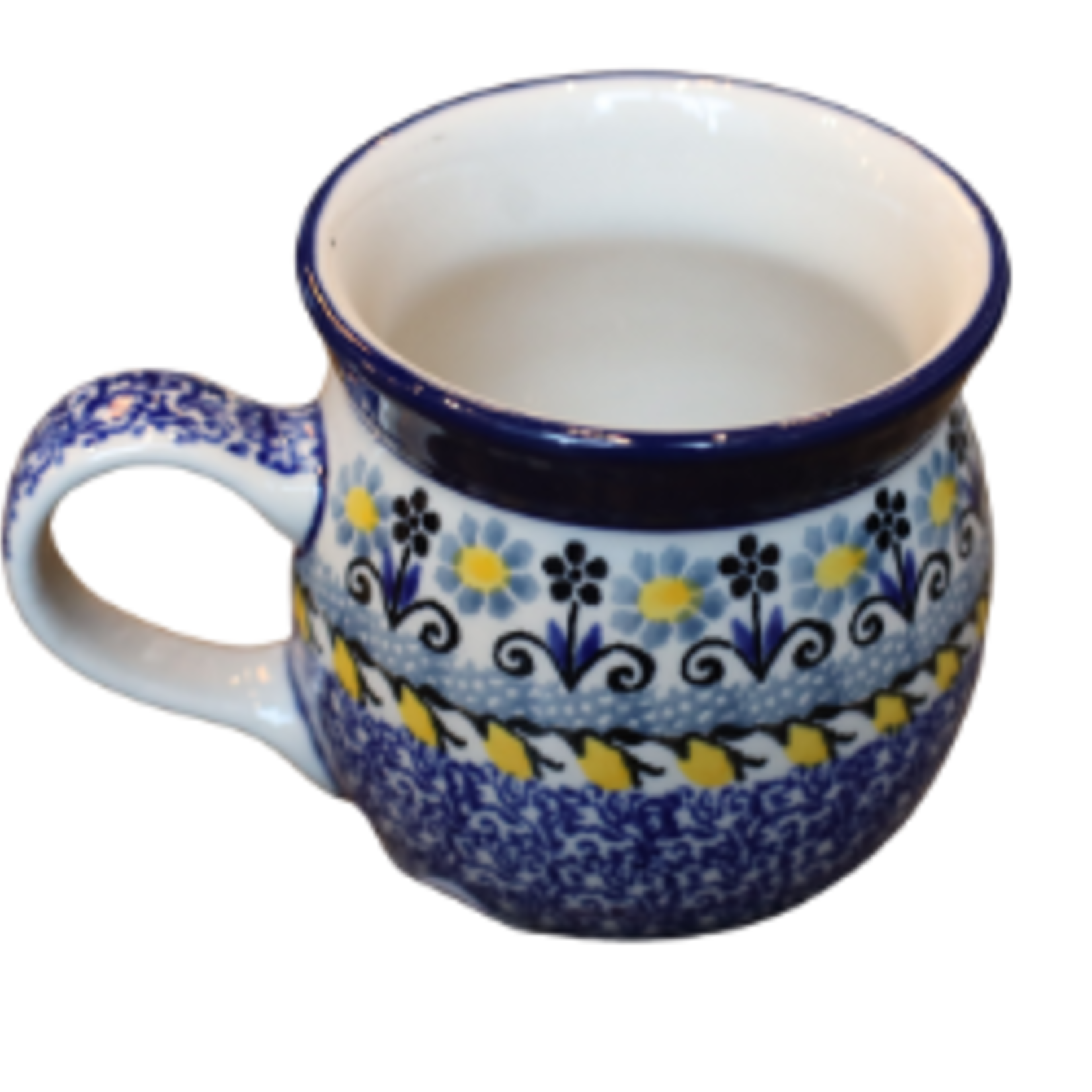 Polish Pottery Bubble Mug 7 oz, Growth | Polish Pottery