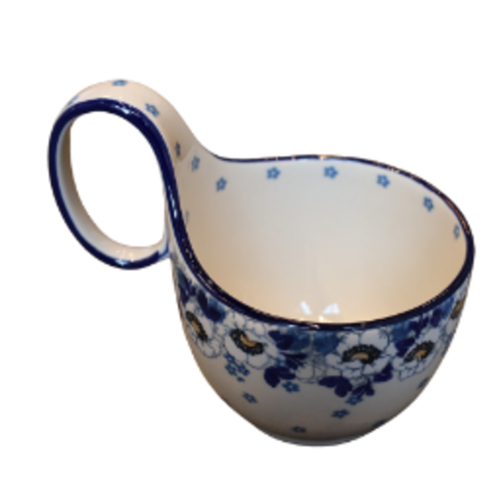 Polish Pottery Polish Soup Mug 12oz, Growth | Polish Pottery