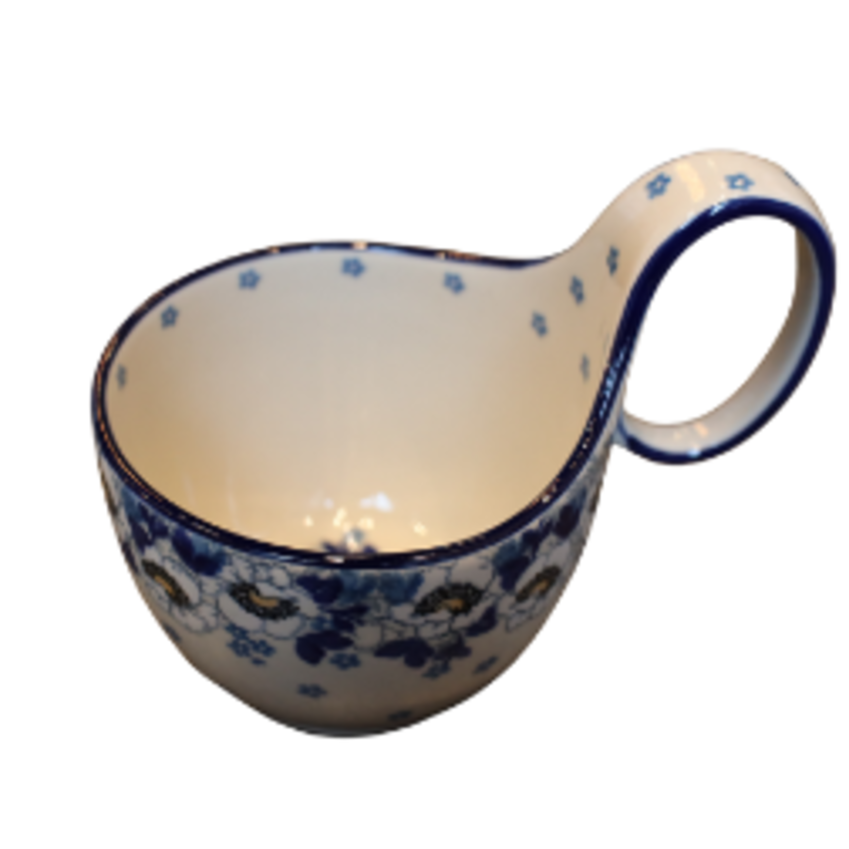 Polish Pottery Polish Soup Mug 12oz, Growth | Polish Pottery