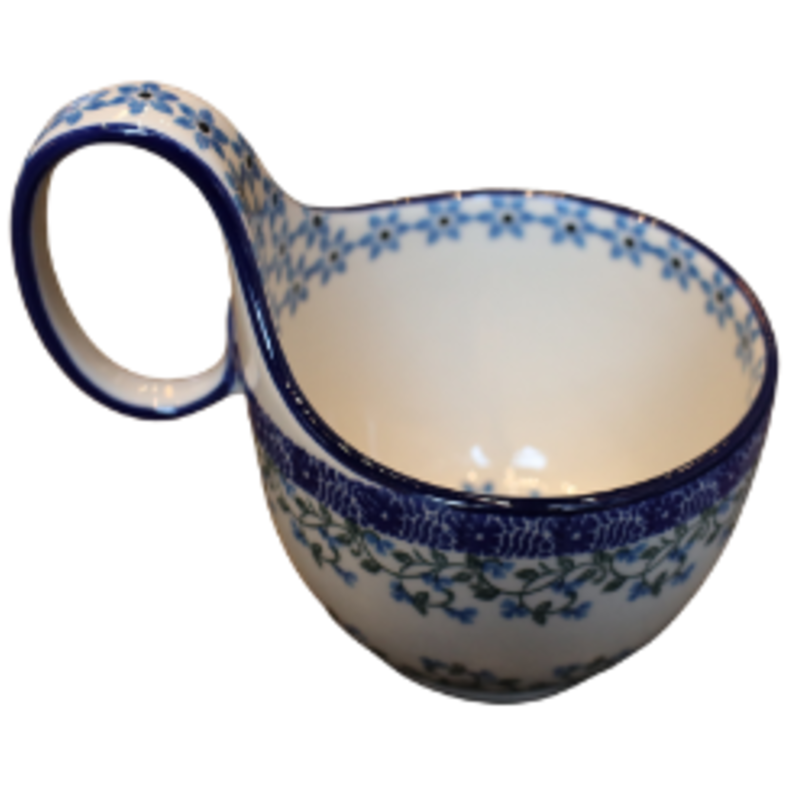Polish Pottery Polish Soup Mug 12oz, Vine | Polish Pottery