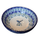Polish Pottery Serving Bowl 6.5", Bird | Polish Pottery