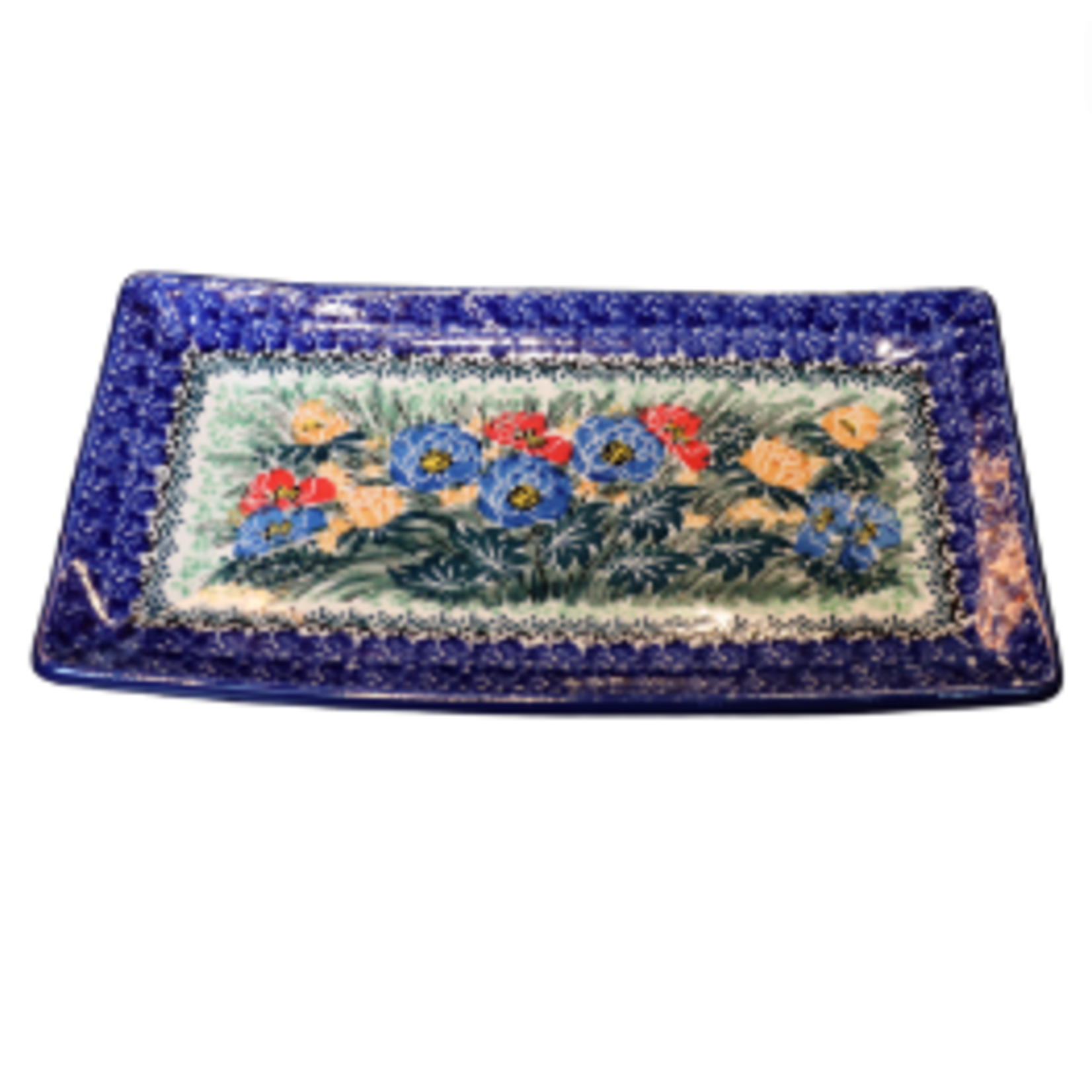 Polish Pottery Euro Tray UNIKAT | Polish Pottery