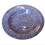 European Design Imports Inc. Polish Soup / Pasta Plate, Blues