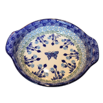 Polish Pottery Polish Au Gratin 6.5", Butterfly | Polish Pottery