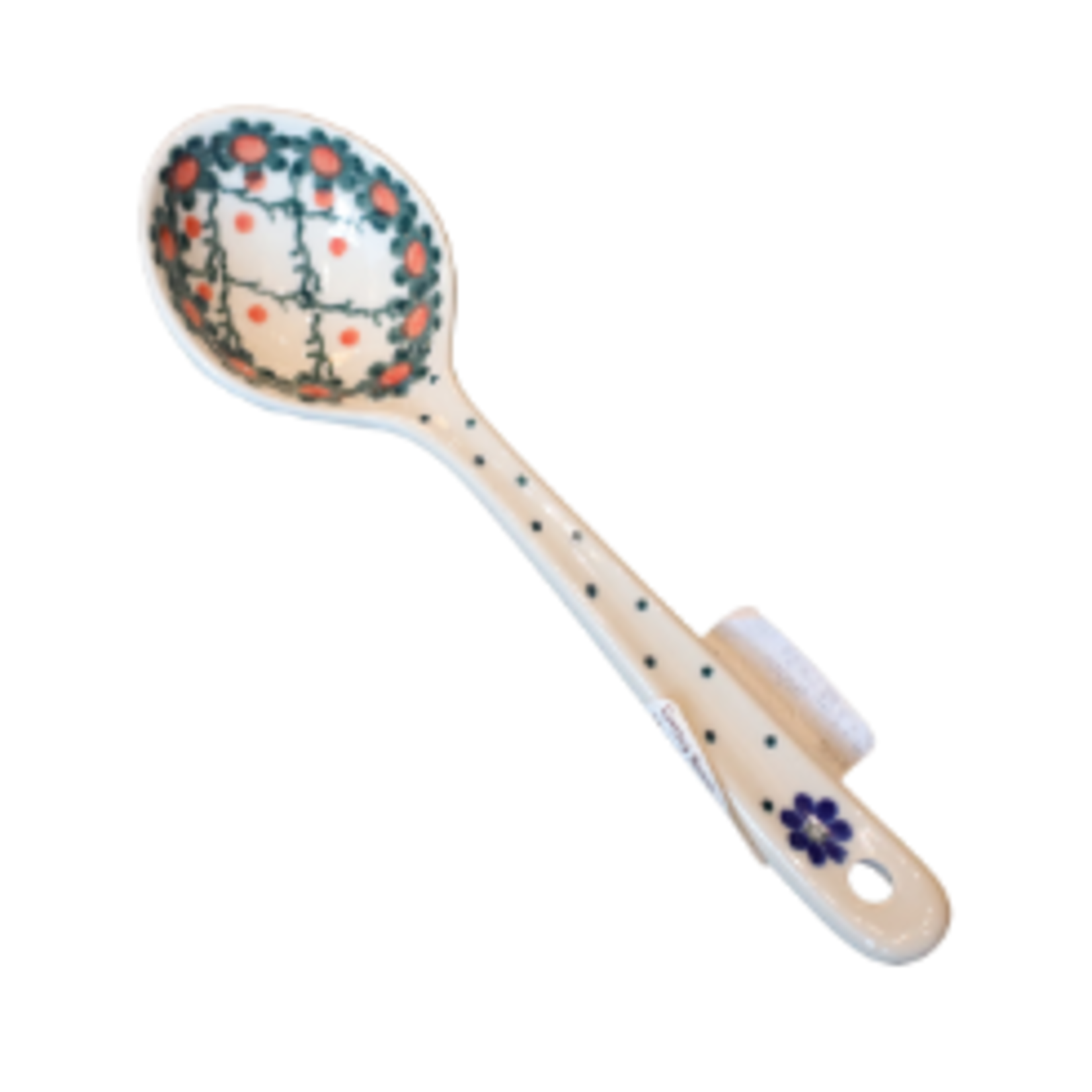 Polish Pottery Large Spoon, Pie | Polish Pottery