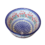 Polish Pottery Polish Deep Bowl 7.75x3" | Polish Pottery