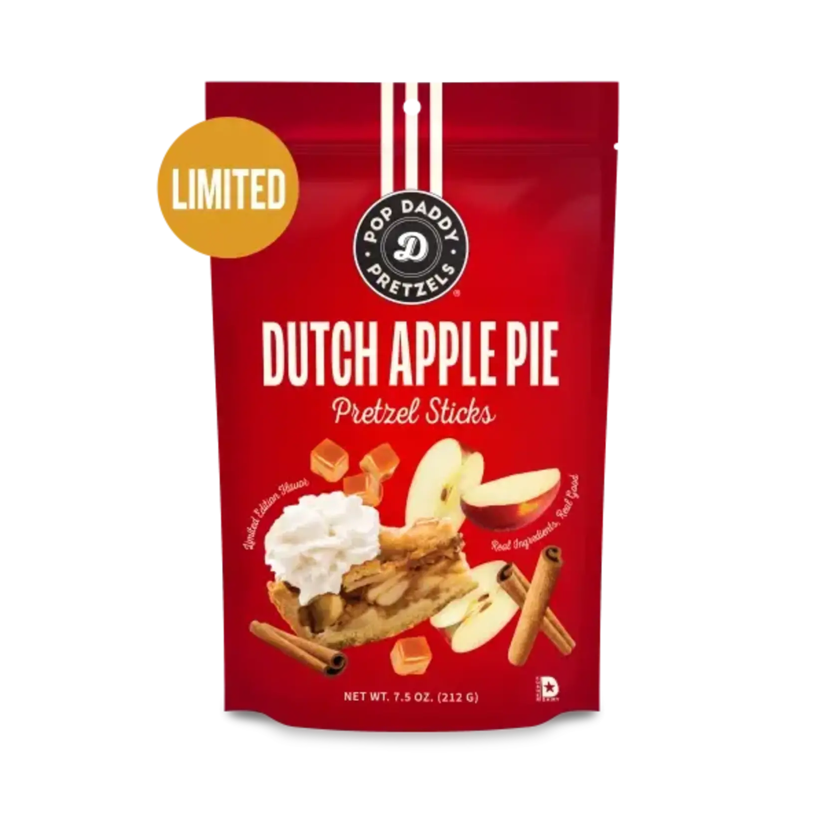 Pop Daddy Snacks Pop Daddy Dutch Apple Pie Seasoned Pretzels 7.5oz(seasonal)