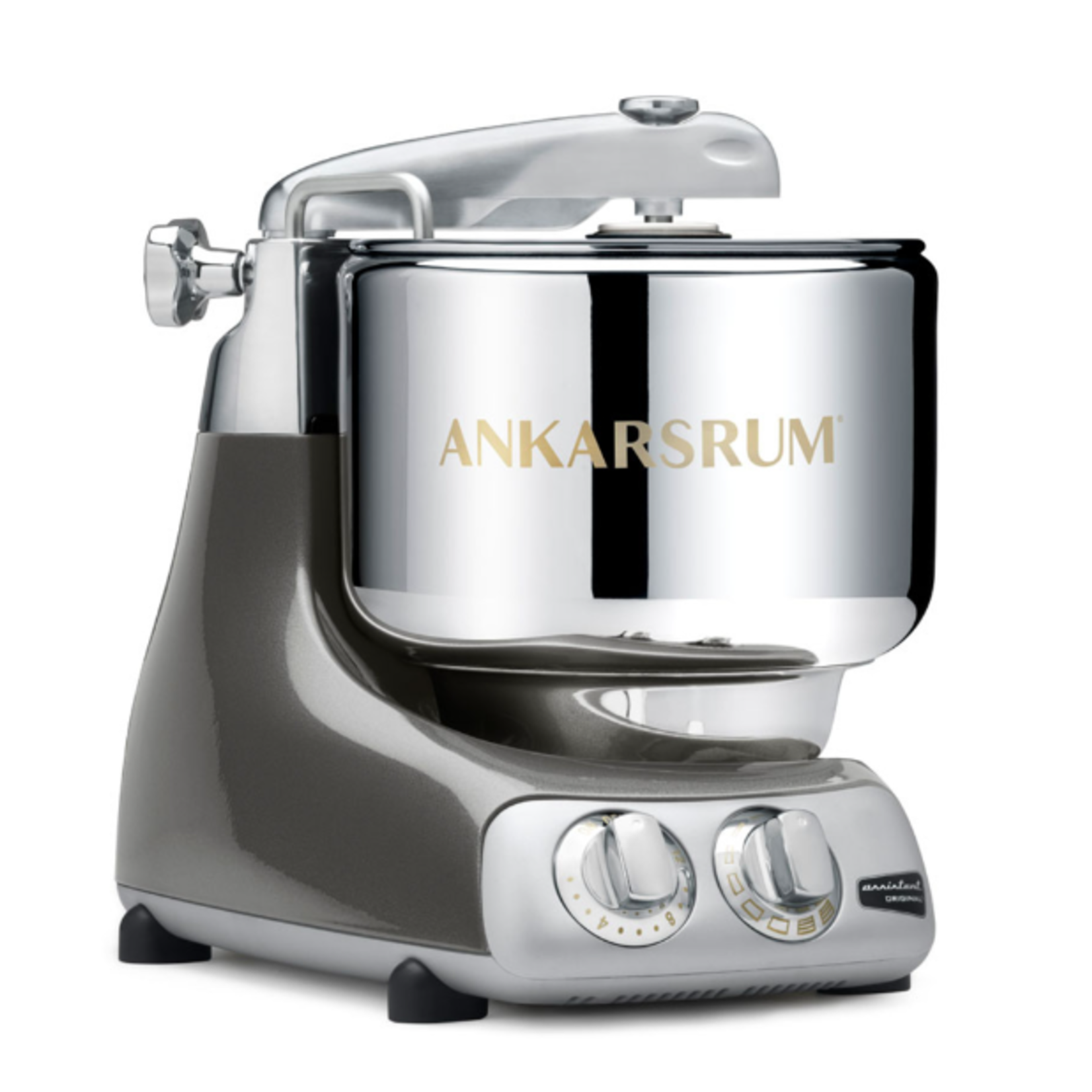 Ankarsrum Stand Mixer, Black Chrome | Ankarsrum