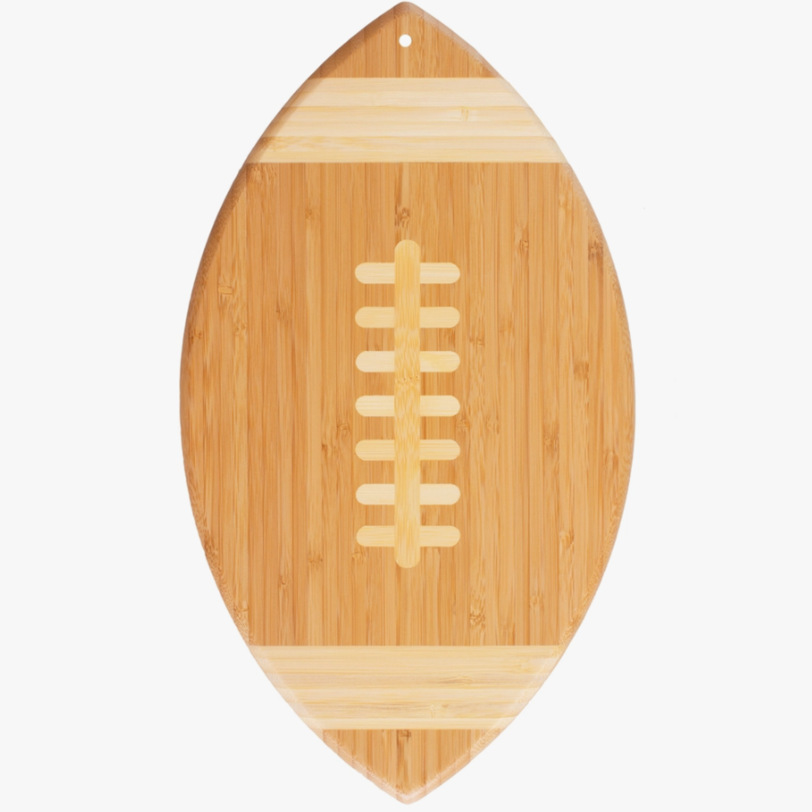 Totally Bamboo Football Shaped Serving & Cutting Board