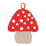 Danica Brands Crochet Trivet - Toadstool | Danica Brands