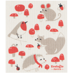 Danica Brands Swedish Dishcloth - Toadstool Time