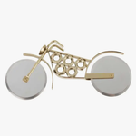 Ten Thousand Villages Motorcycle Pizza Cutter