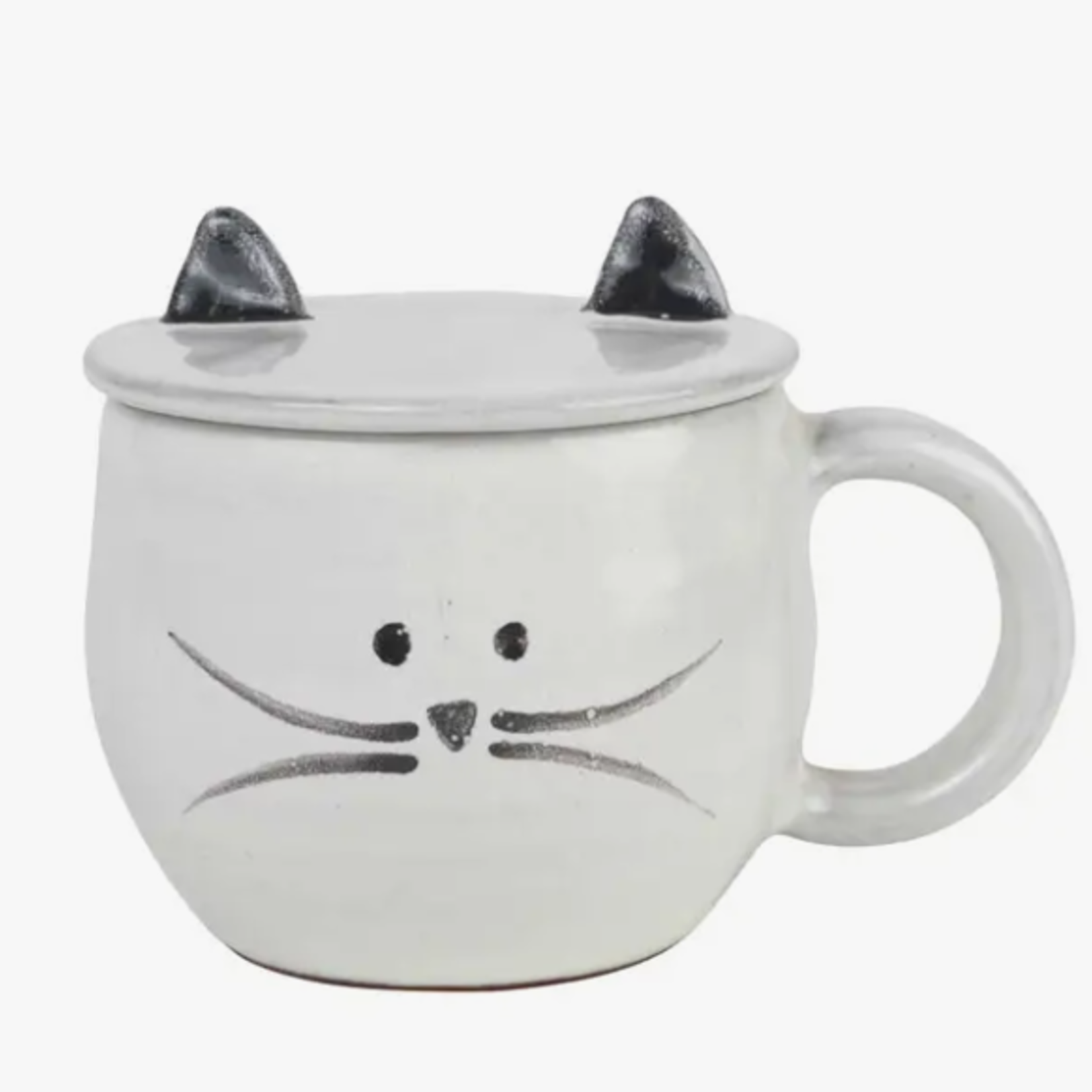 Ten Thousand Villages Handmade Meow Mug