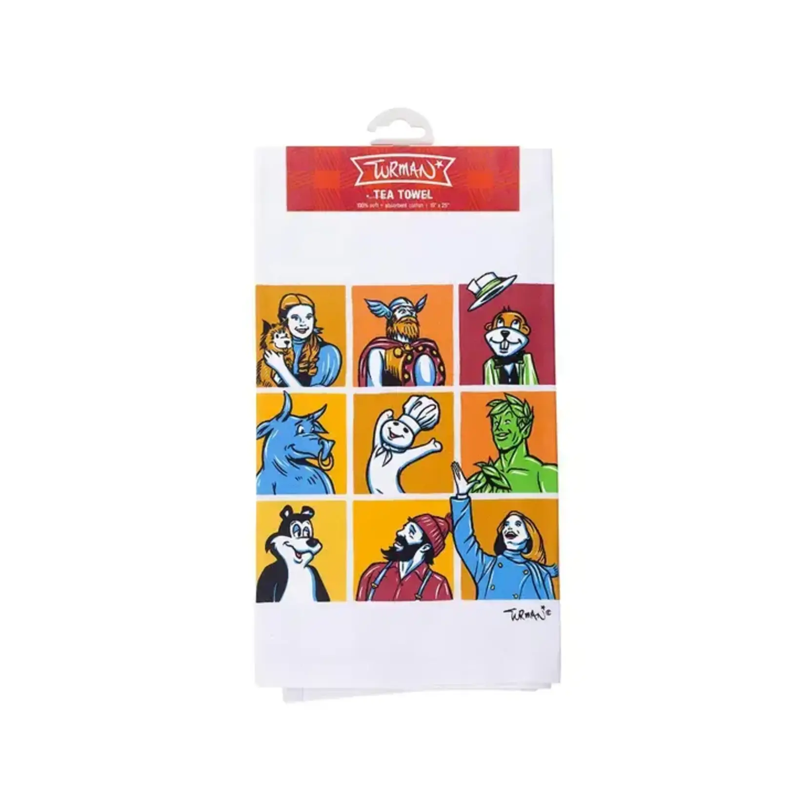 Adam Turman Artwork MN Bunch Tea Towel