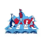 Adam Turman Artwork MN Abbey Road Sticker