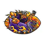 Adam Turman Artwork Sticker - Norsemen | Adam Turman Artwork