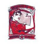 Adam Turman Artwork She's Kicking Ass Sticker | Adam Turman