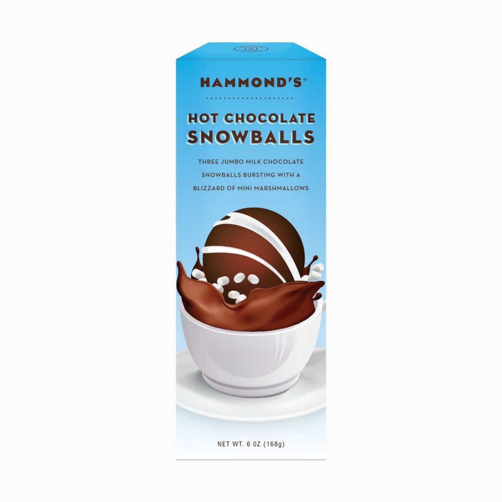 Hammonds Hot Choc Snowballs, milk choc | Hammonds