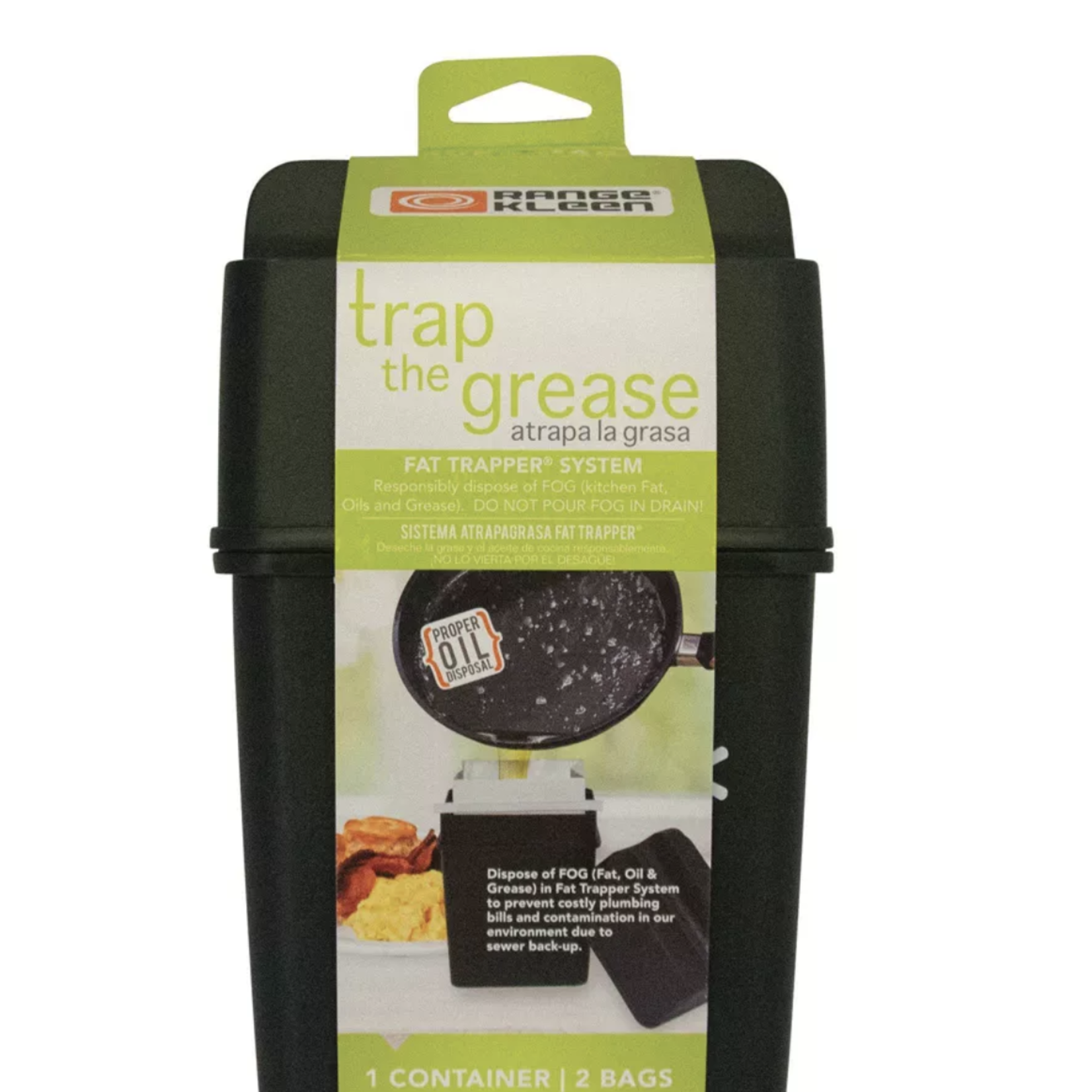 Range Kleen Fat Trapper with 2 Bags