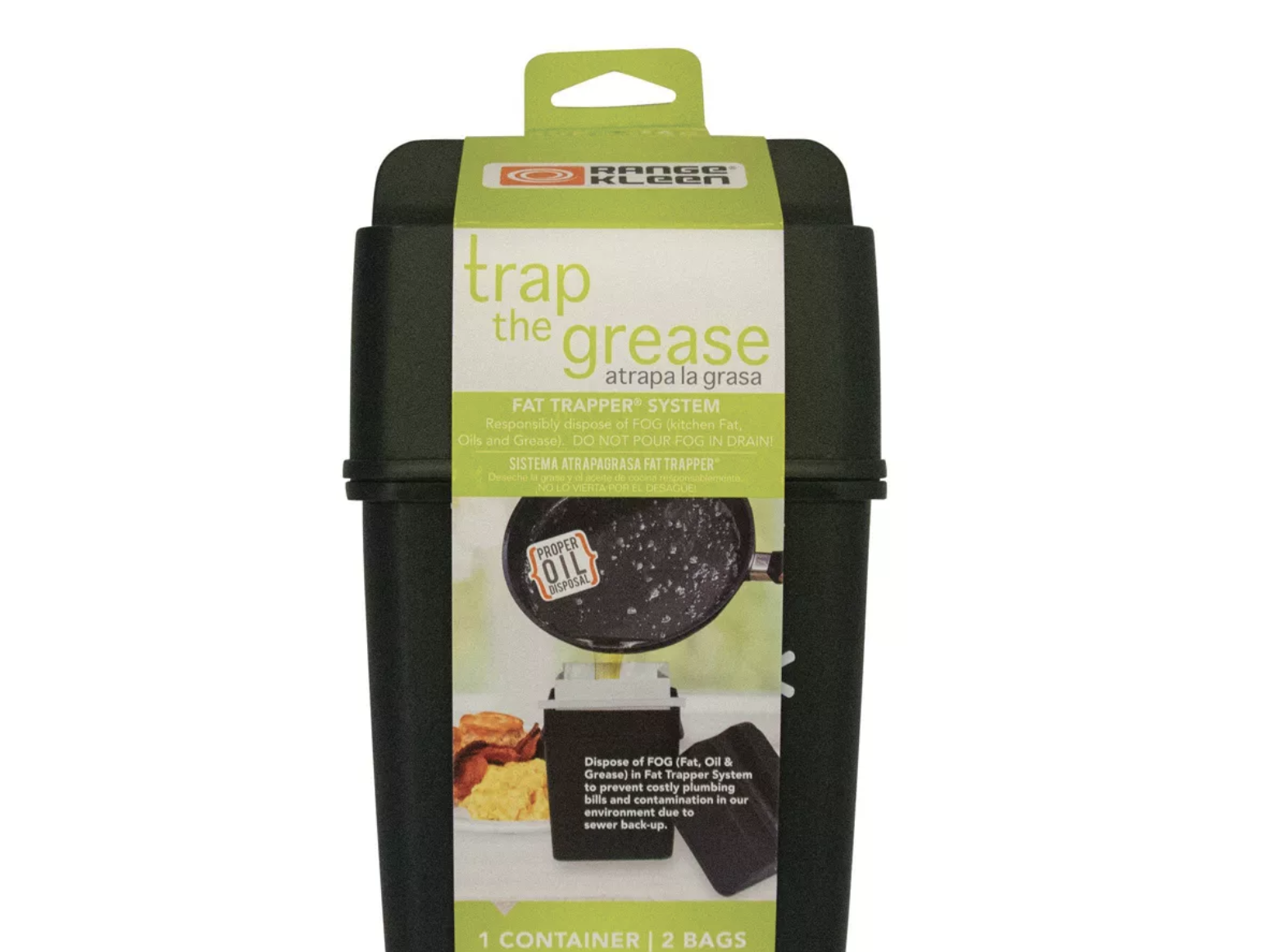 Range Kleen Fat Trapper with 2 Bags Duluth Kitchen Co