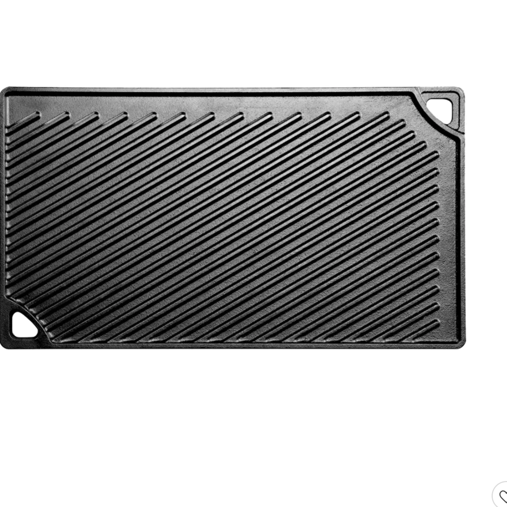 Lodge 16.75" x 9.5" Cast Iron Reversible Griddle | Lodge