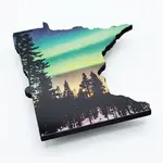 Minnesota Awesome Northern Lights Minnesota Magnet