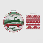 Silver Buffalo Christmas Vacation 32ct Paper Napkin and Plate Party Pack