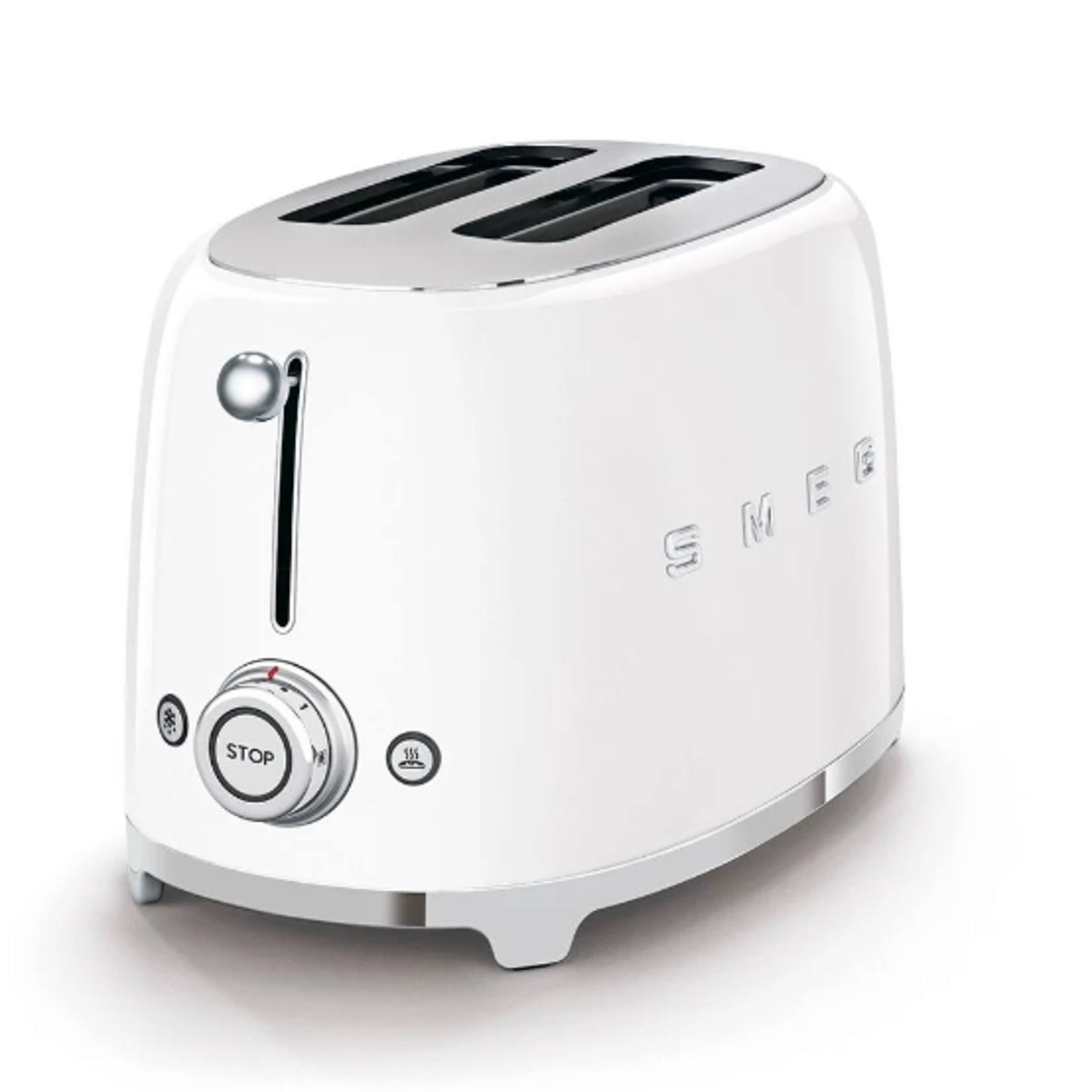 Smeg 2 Slice Toaster - White | Smeg