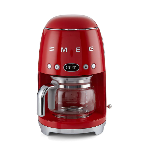 Smeg Smeg Retro Drip Coffee Maker, Red Duluth Kitchen Co