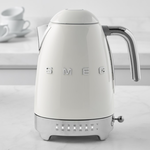 Smeg 7 Cup Variable Temp Kettle, Pastel Green | Smeg
