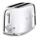 Smeg SMEG 4 Slice Toaster - Stainless Steel