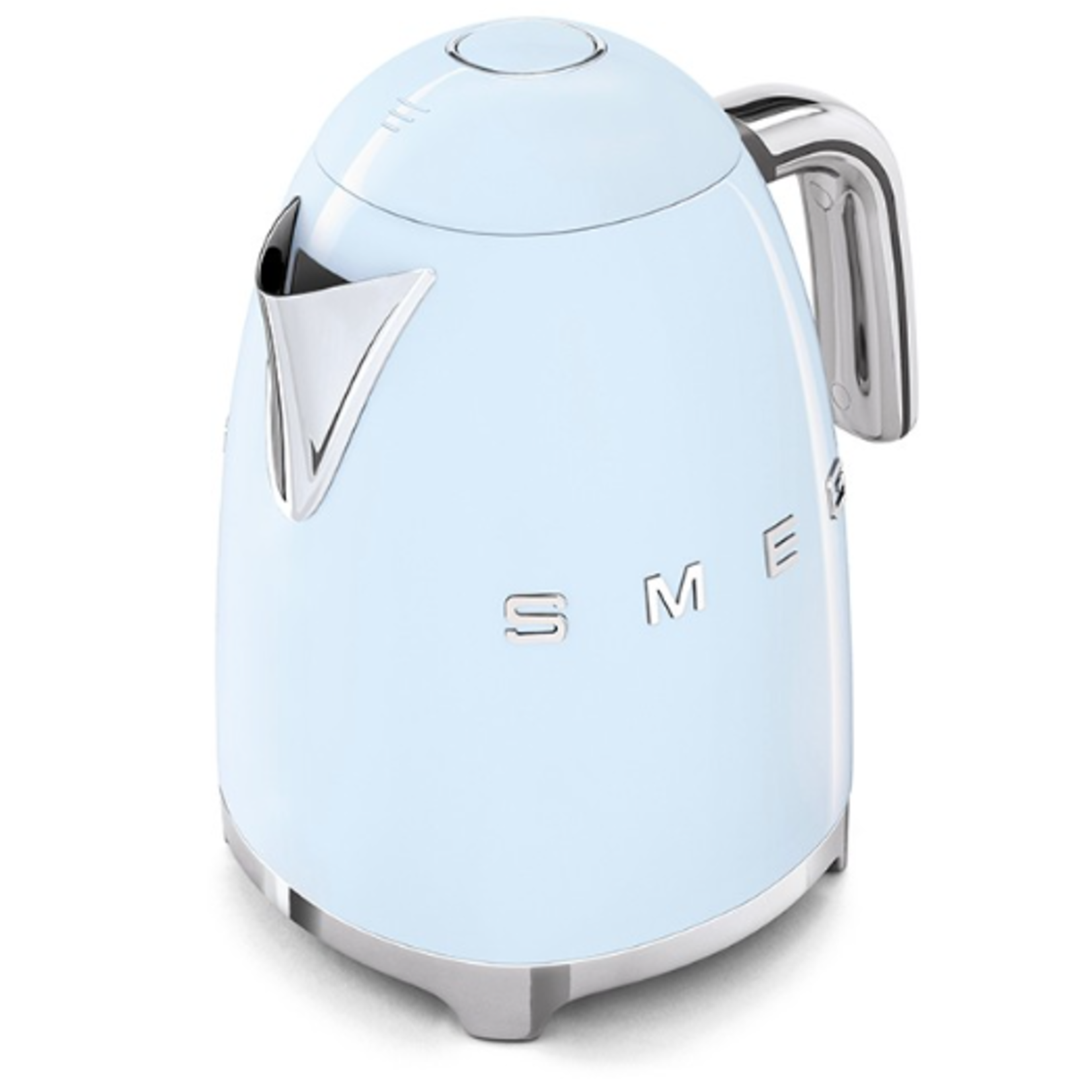 Smeg 7 Cup Variable Temp Kettle, Pastel Blue | Smeg