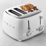 Smeg Smeg Retro 4x4 Toaster, White