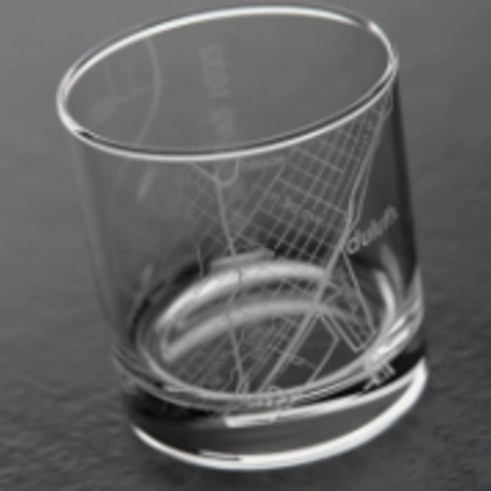 Well Told Duluth Map Rocks Glass 11oz | Well Told