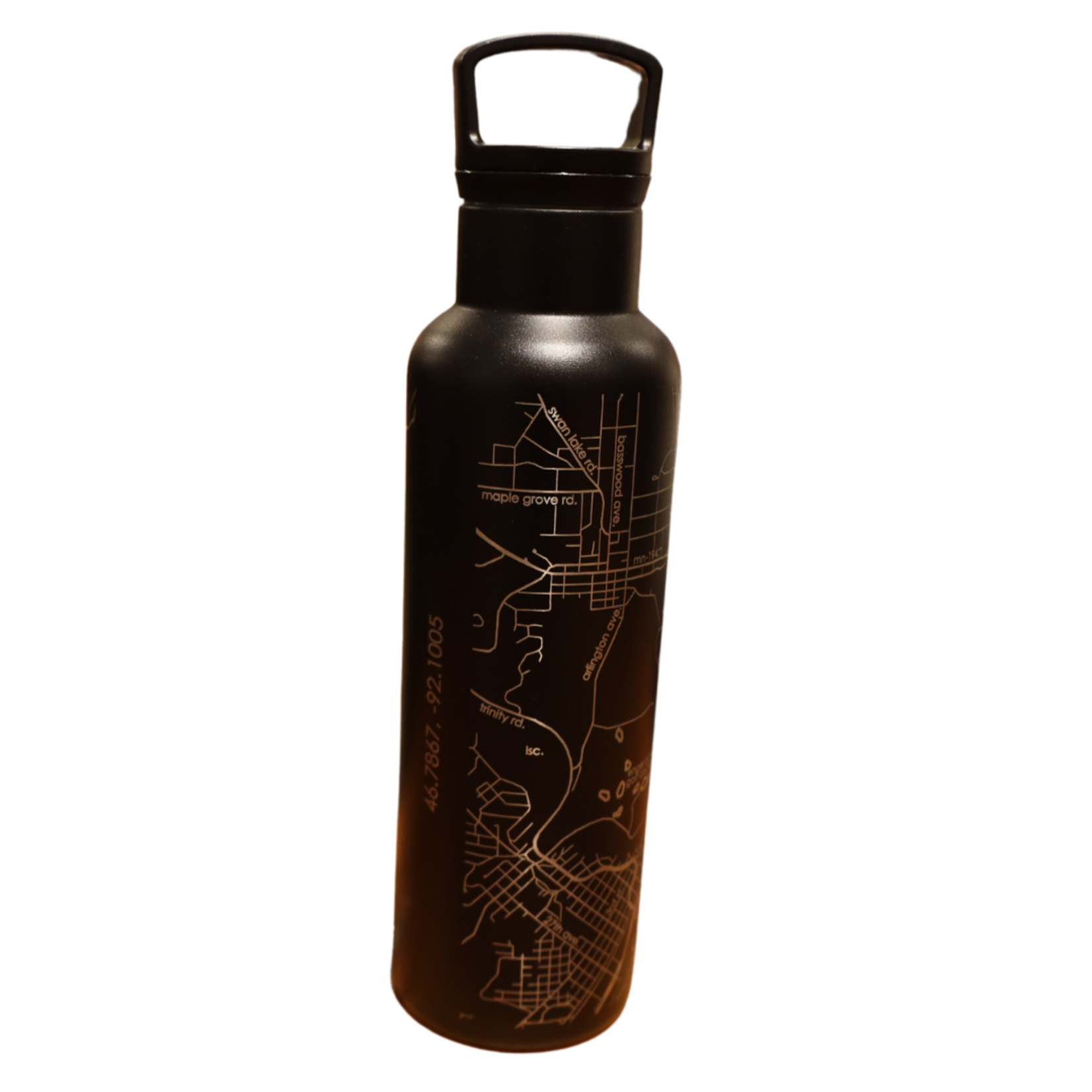 Well Told Duluth Insulated Canteen 21 oz, Black | Well Told