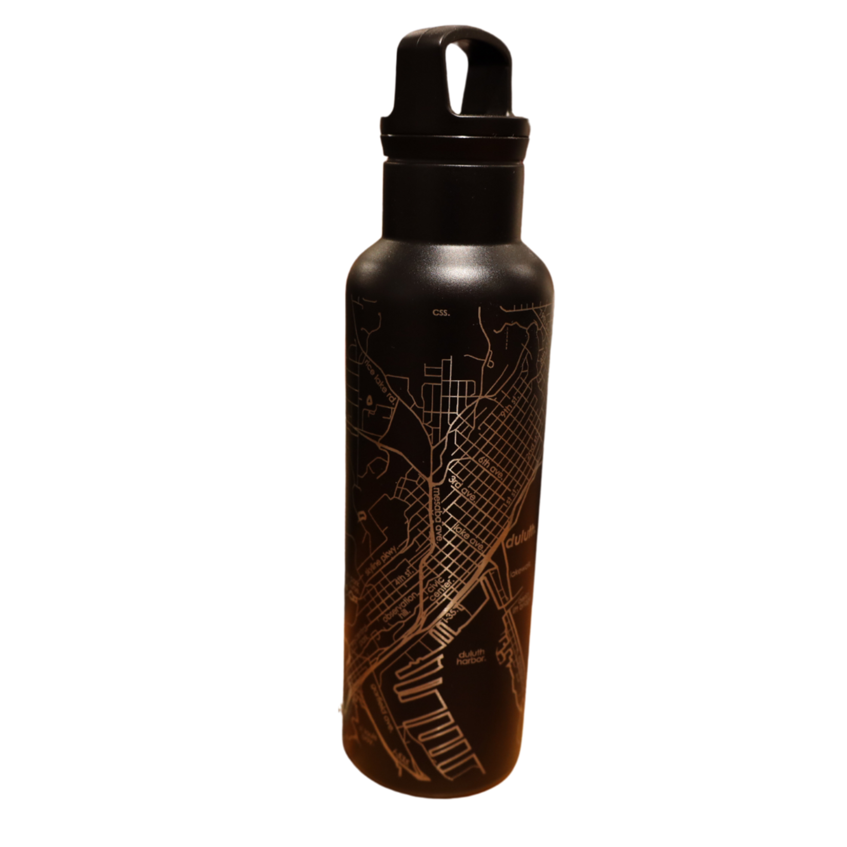Well Told Duluth Insulated Canteen 21 oz, Black | Well Told