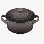 Le Creuset Mini Round Cocotte - Oyster, 14 oz.