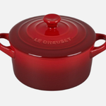 Le Creuset Mini Round Cocotte - Cerise - 14 oz.