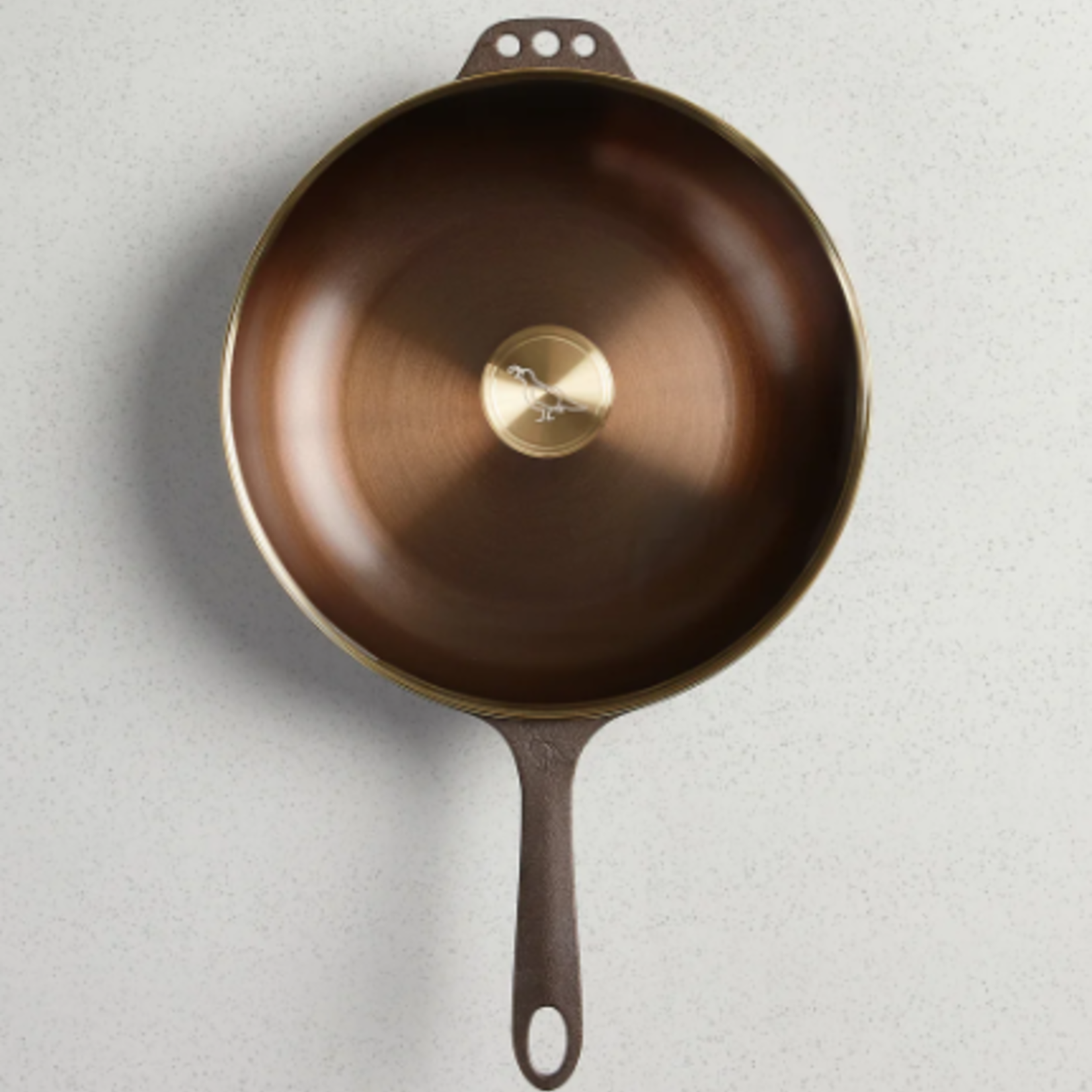 Smithey Ironware Smithey No. 11 Deep Skillet + Glass Lid