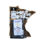 Small MN Shaped Gift Basket, Wild Rice (10")