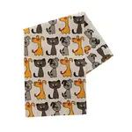 Ten Thousand Villages Handmade Cats & Dogs Tea Towel | Ten Thousand Villages