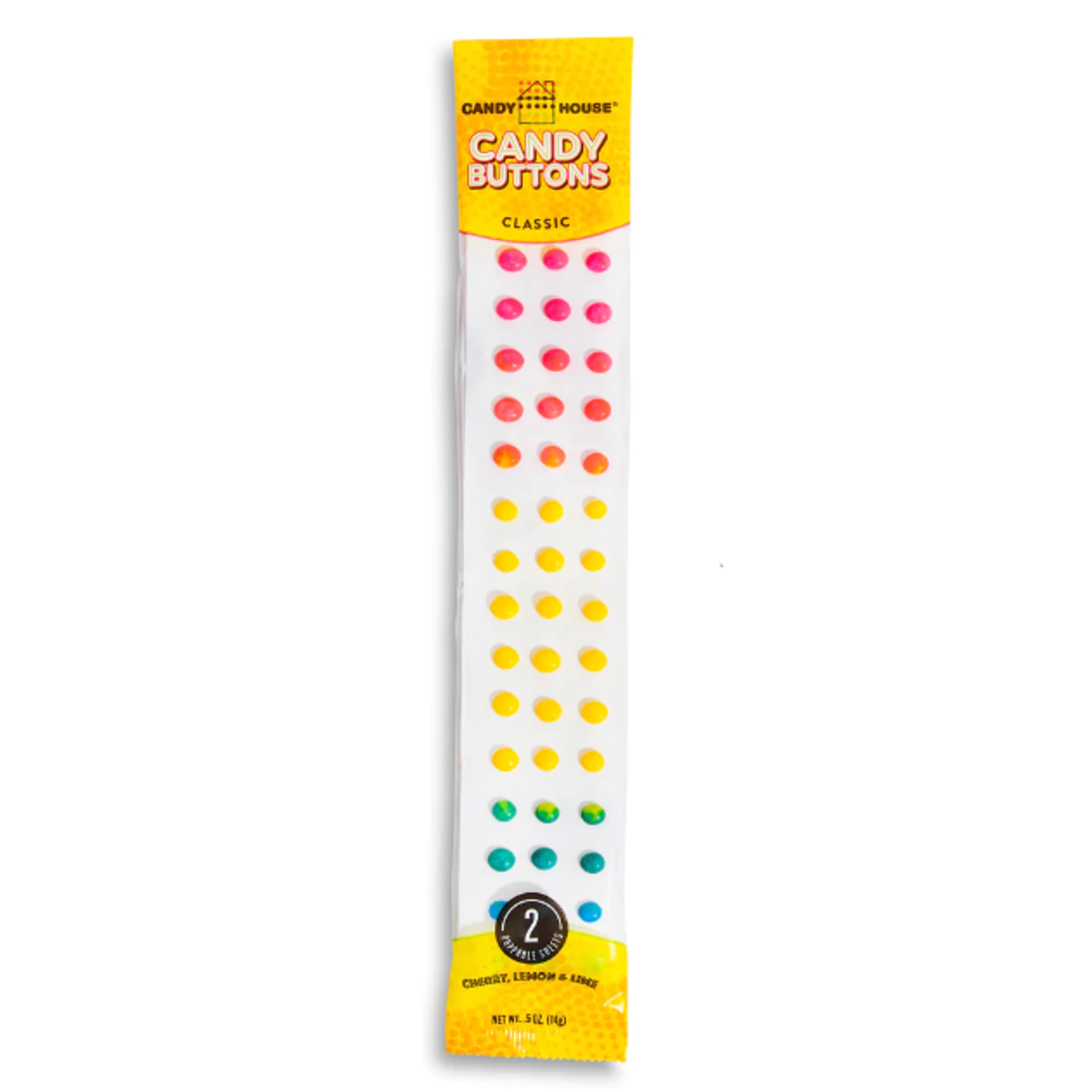 CANDY BUTTONS - WRAPPED IN DISPLAY