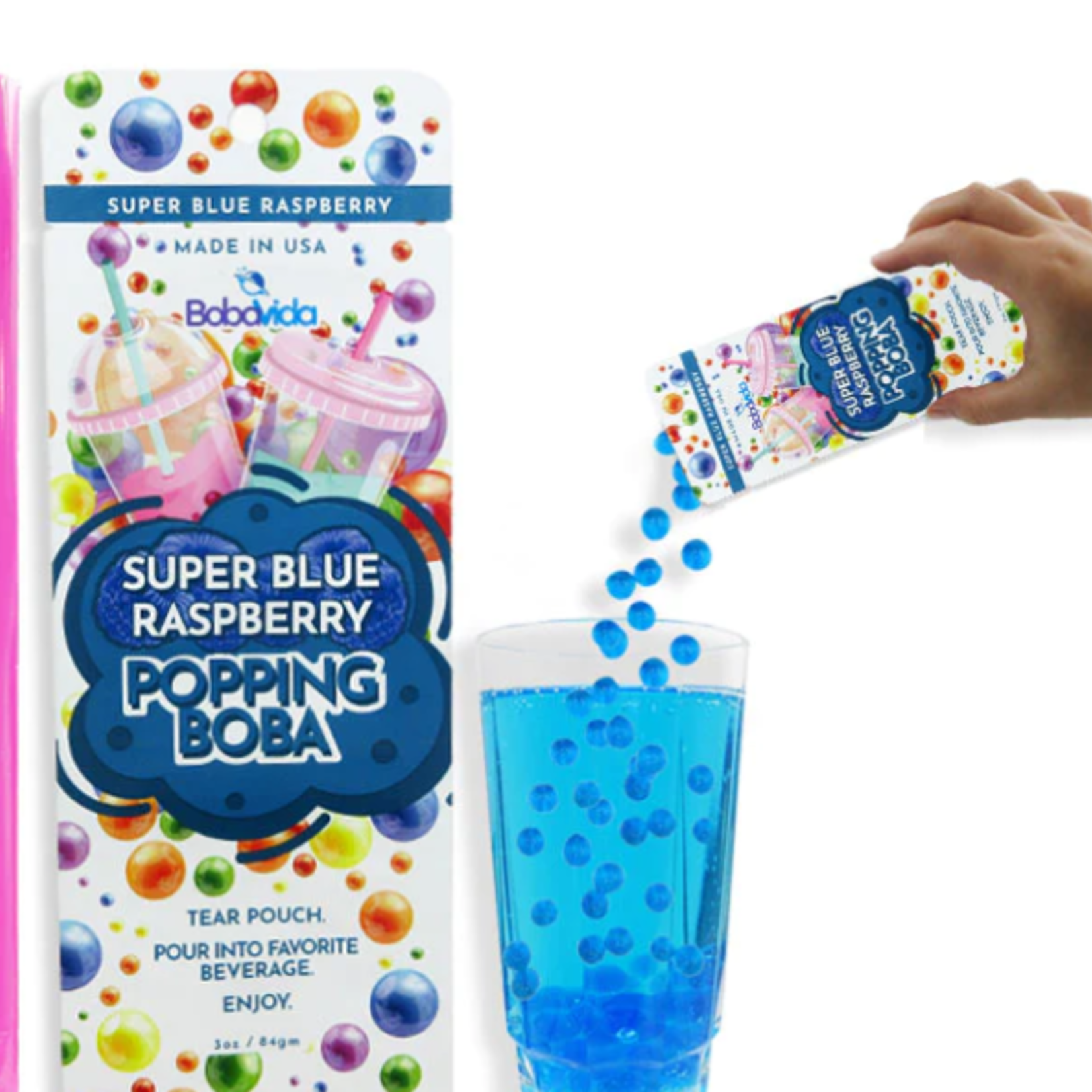 Popping Boba - Super Blue Raspberry single