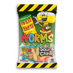 Grandpa Joes Toxic Waste - Sour Chewy Asst Worms