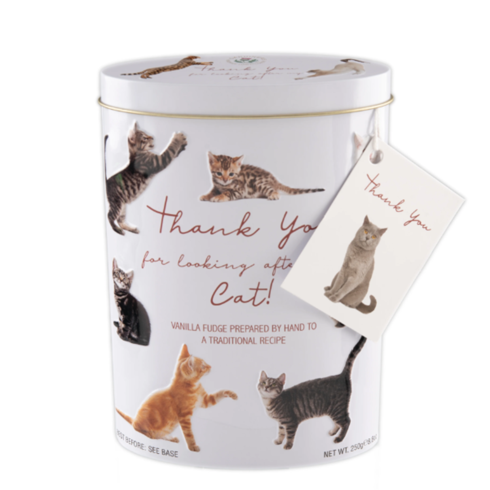 Thank You Dogs Fudge Tin - Vanilla Fudge