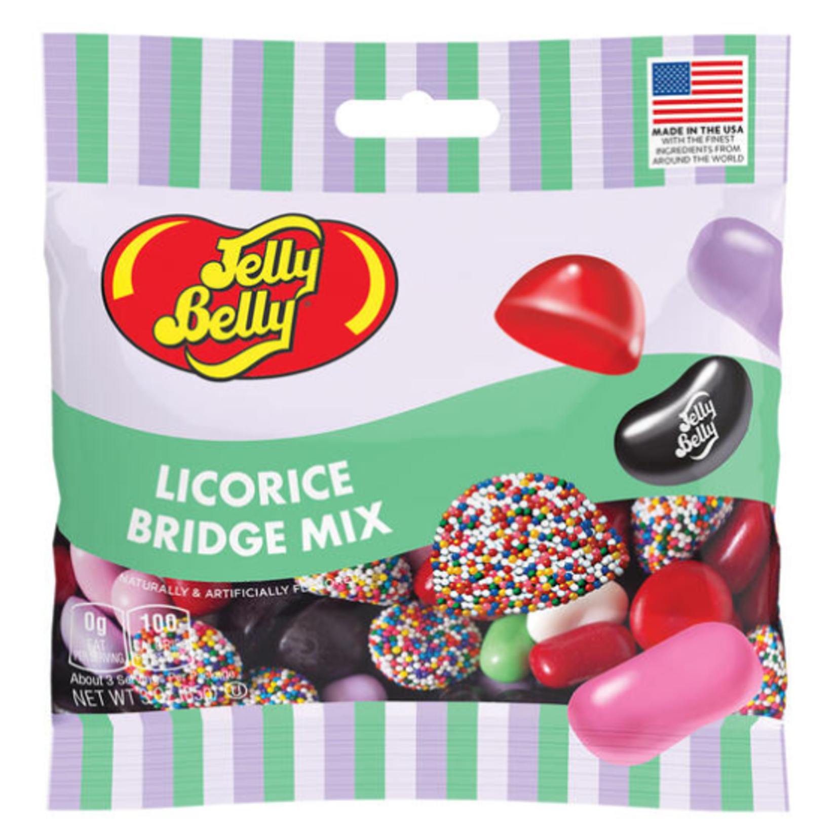 Nassau Candy Jelly Belly Licorice Bridge Mix Duluth Kitchen Co