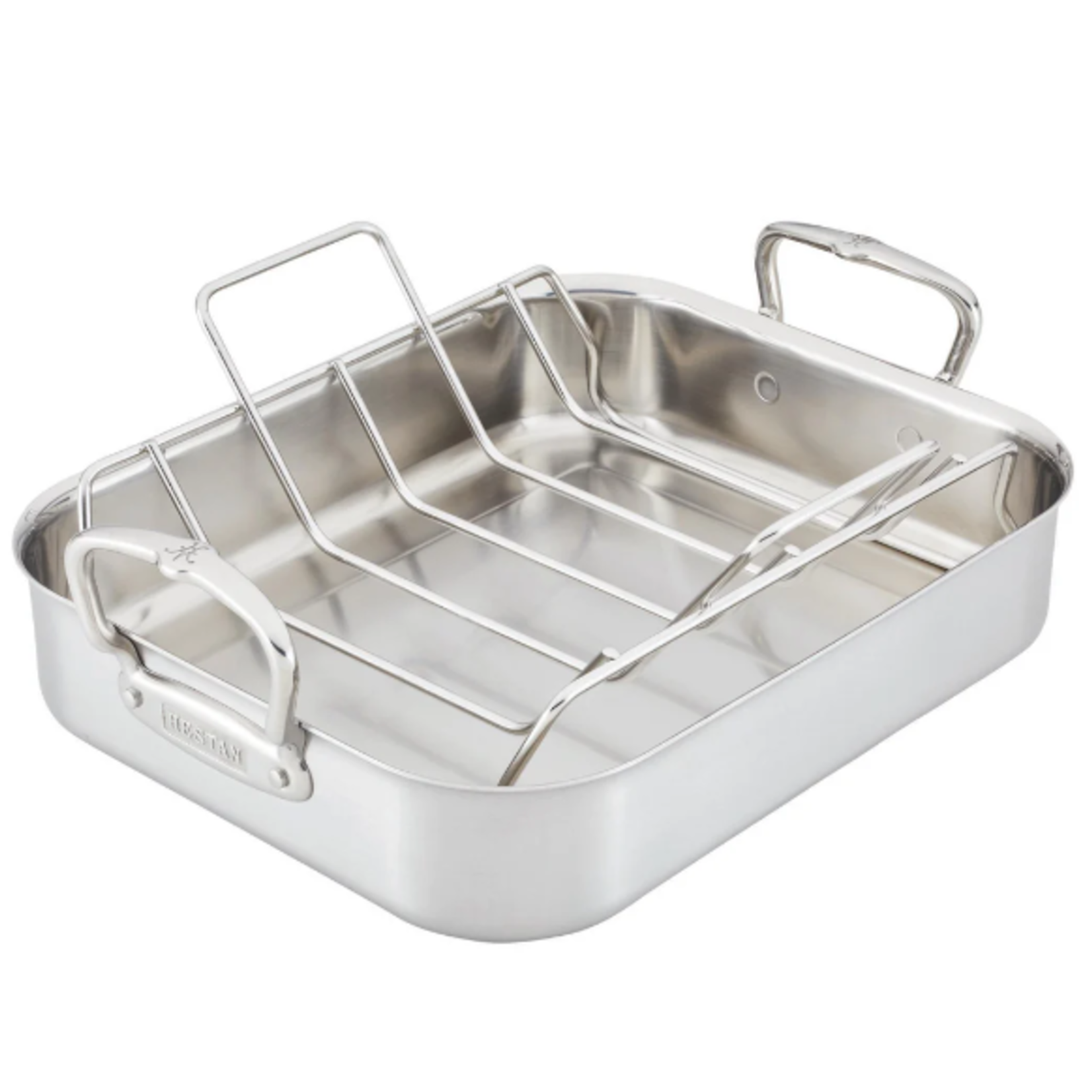 Hestan Large Classic Roaster w/rack (16.5 x 11.75" x 3.5") | Hestan