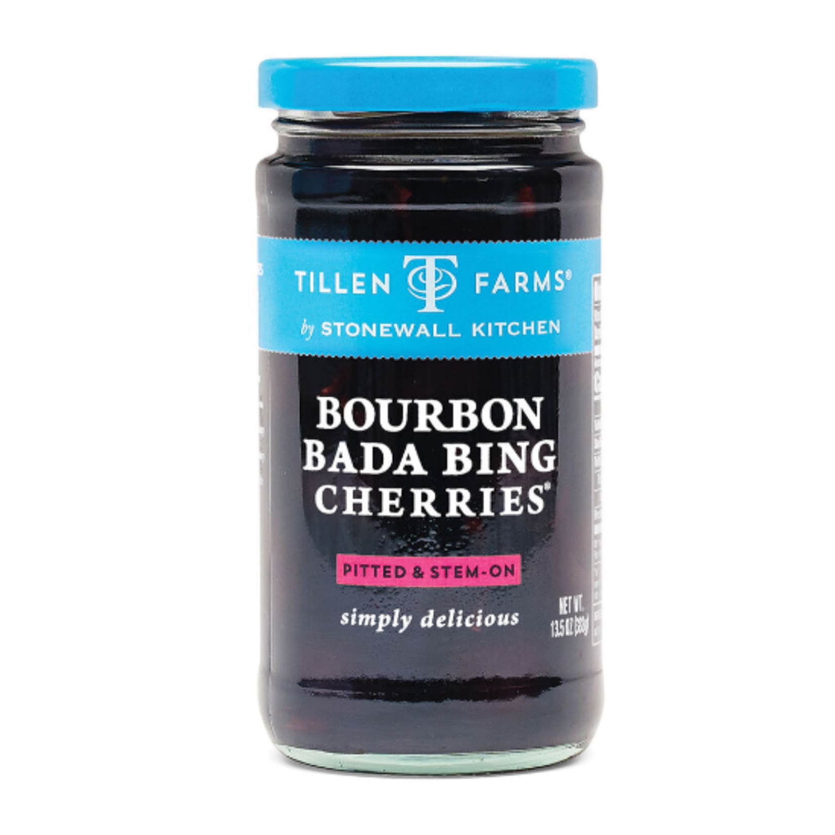 Stonewall Kitchen Bourbon Bada Bing Cherries 13.5 oz | Tillen Farms