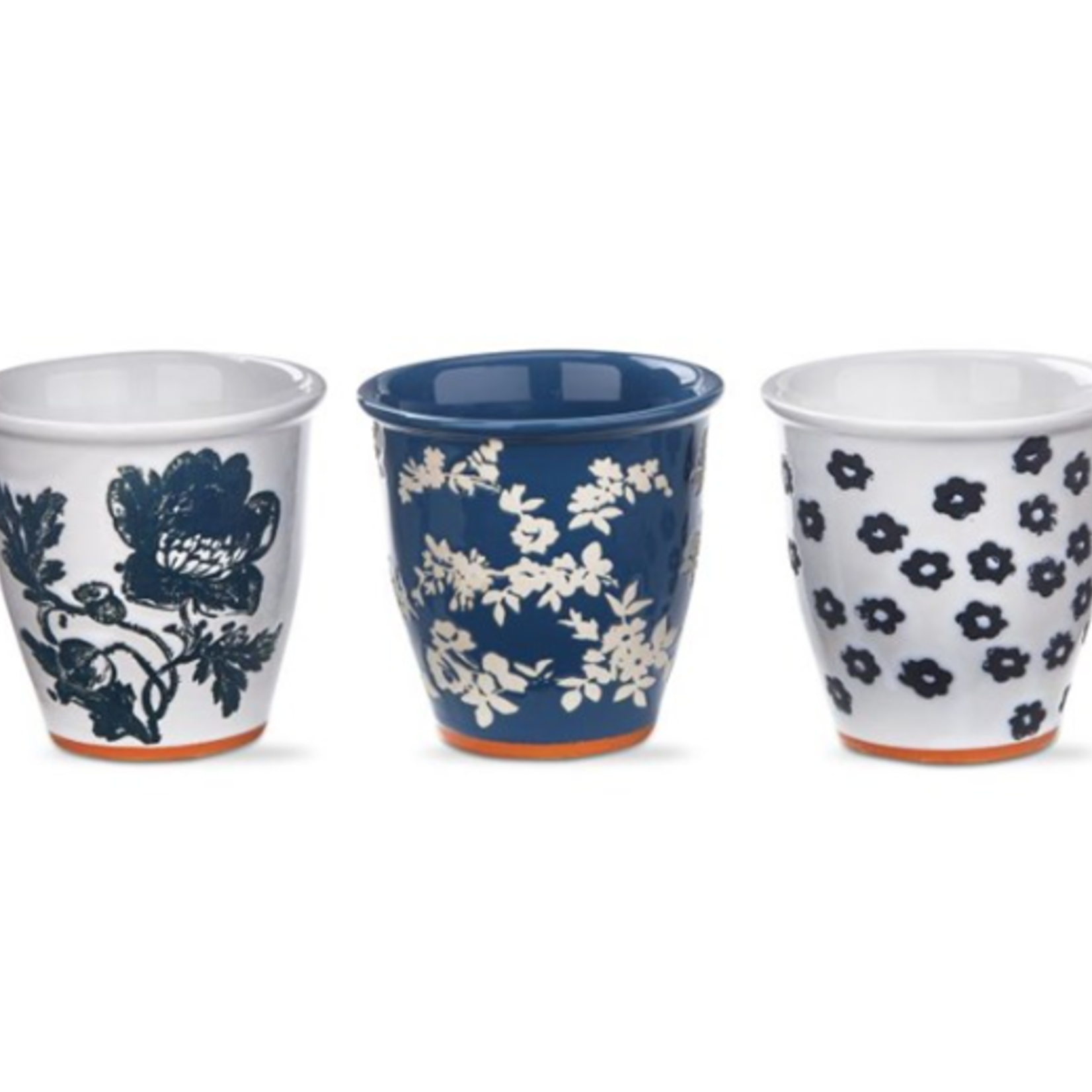 Tag Herb Pot - Cottage Floral Asst. | Tag